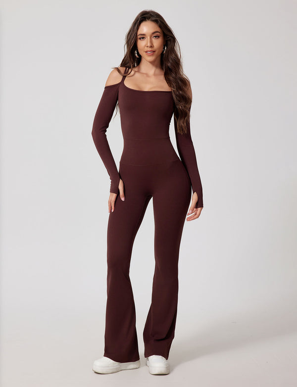 Flexjoy Elegant Straps One Piece Jumpsuit CY5010